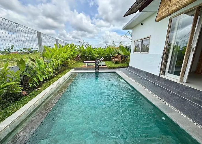 Hanoman - Serene 2br Rice Fields Hideaway Villa Ubud
